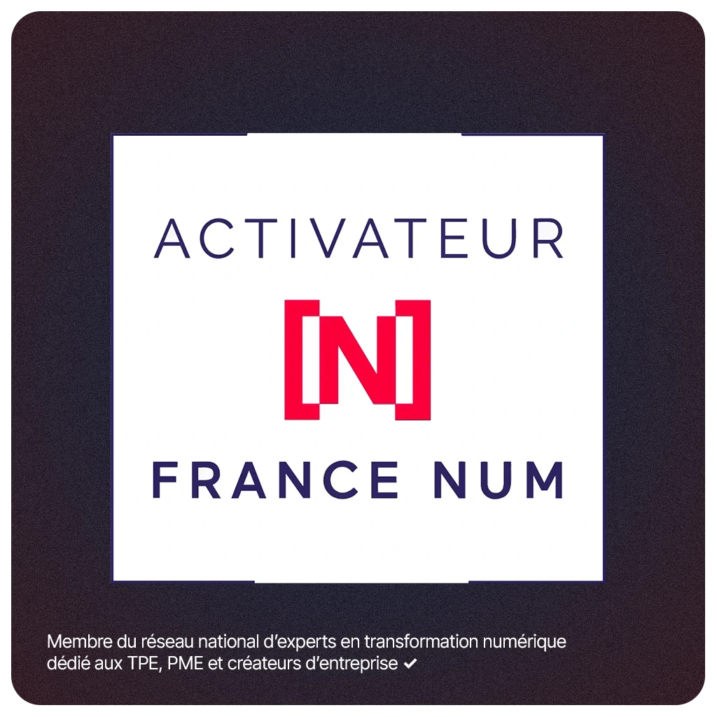 Logo officiel France Num - Marc STELIGA