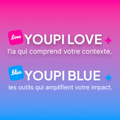 Vignette de lancement officiel de YOUPI LOVE et YOUPI BLUE - Marc STELIGA - France - Normandie - Belgique
